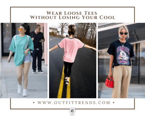 what to wear with oversized tees