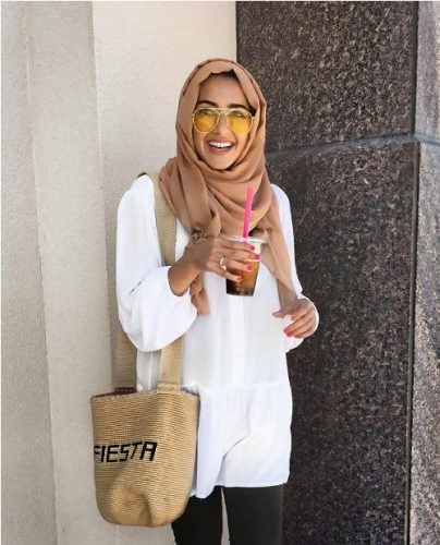 14 Best Summer Hijab Styles & Outfits To Wear For School