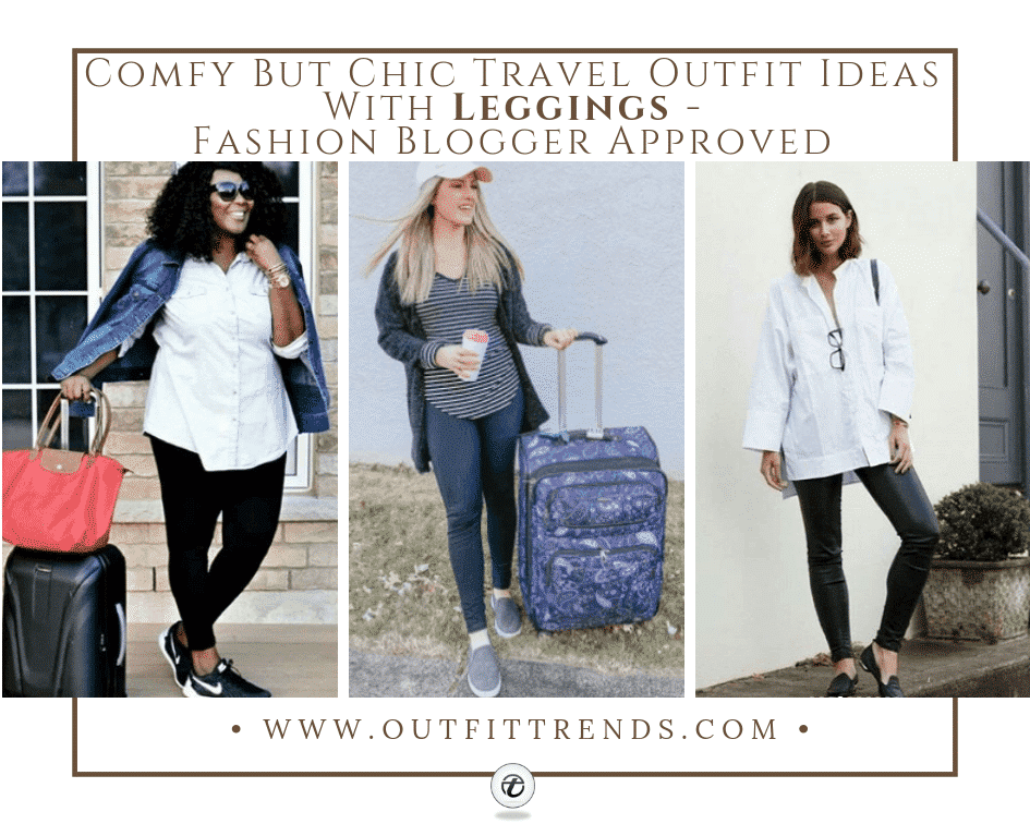 leggings outfits for traveling