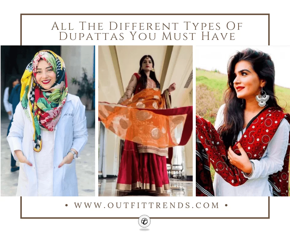 different types of dupattas