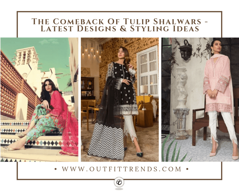 How to Wear Tulip Shalwars? 14 Outfit Ideas