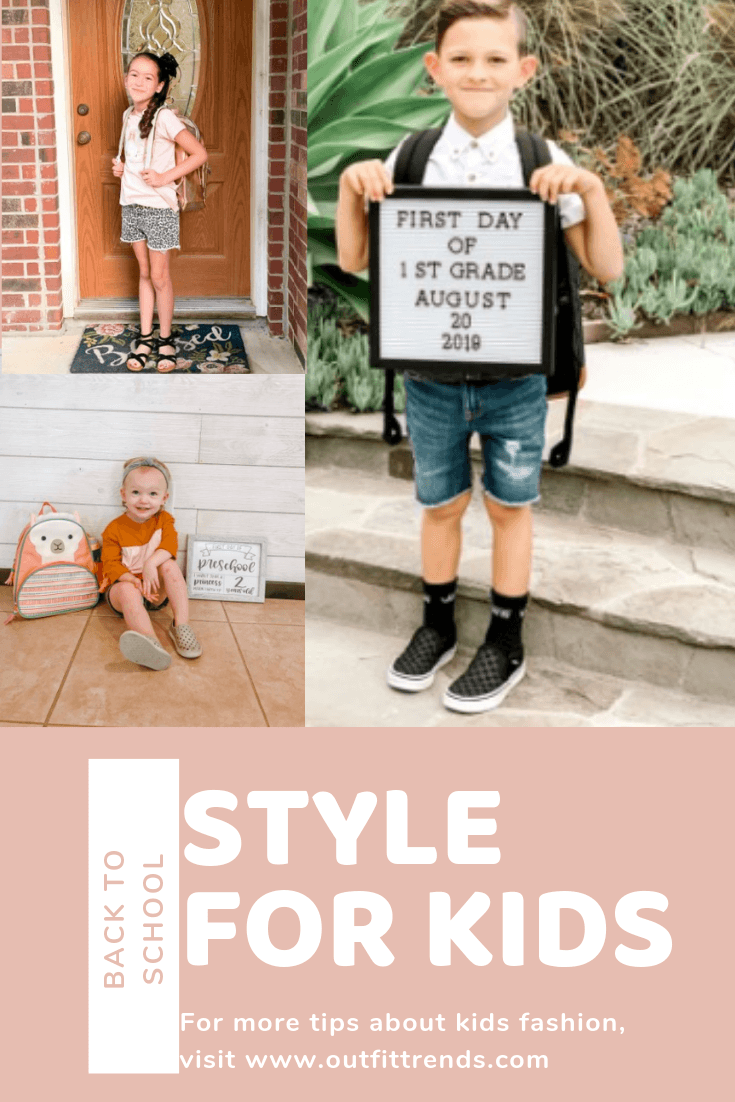 kids back to school outfits
