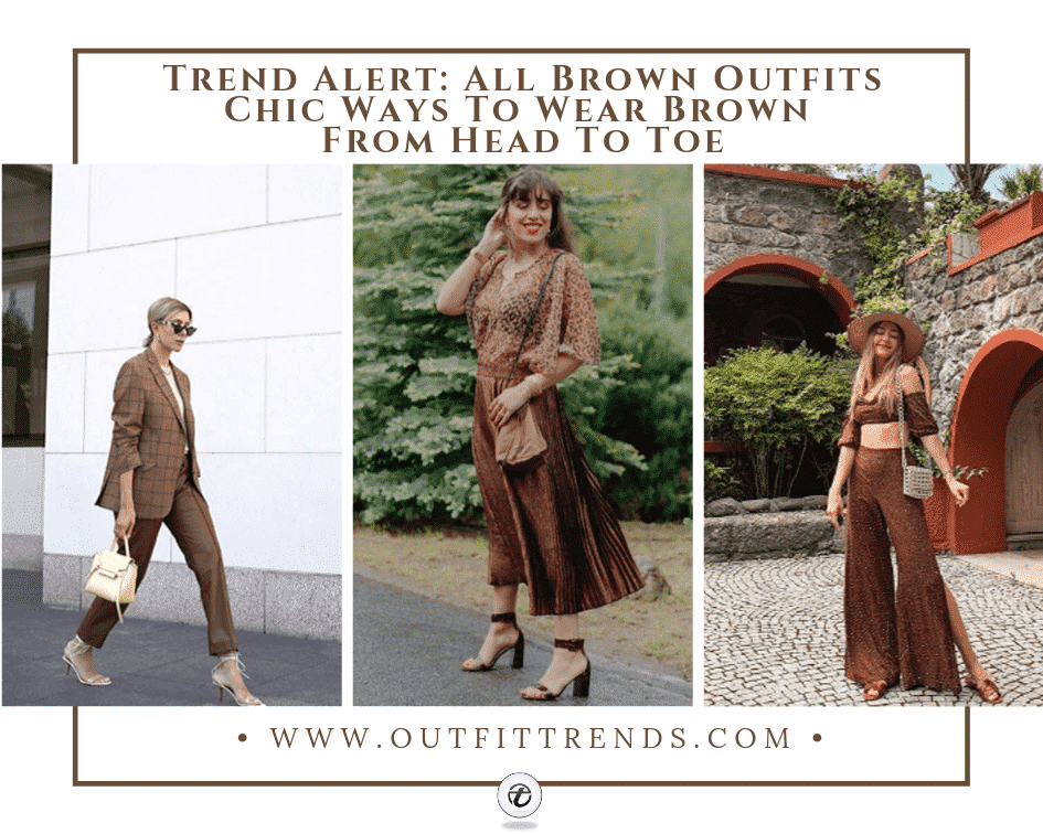 what colors to wear with brown clothes