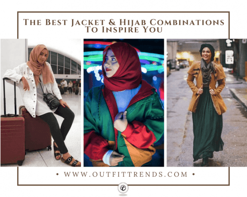 how to wear hijab with jacket