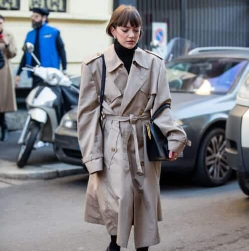 Trench Coat Outfits 25 Ways To Wear, Gray Trench Coat Outfit Ideas