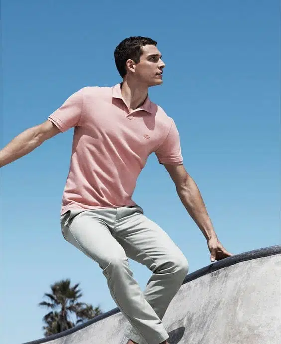 how to wear pink for men