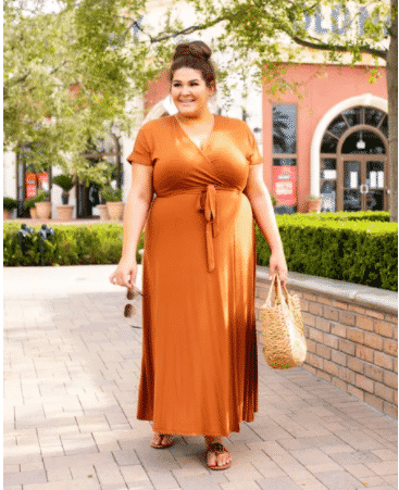Flats With Maxi Dress for Fall