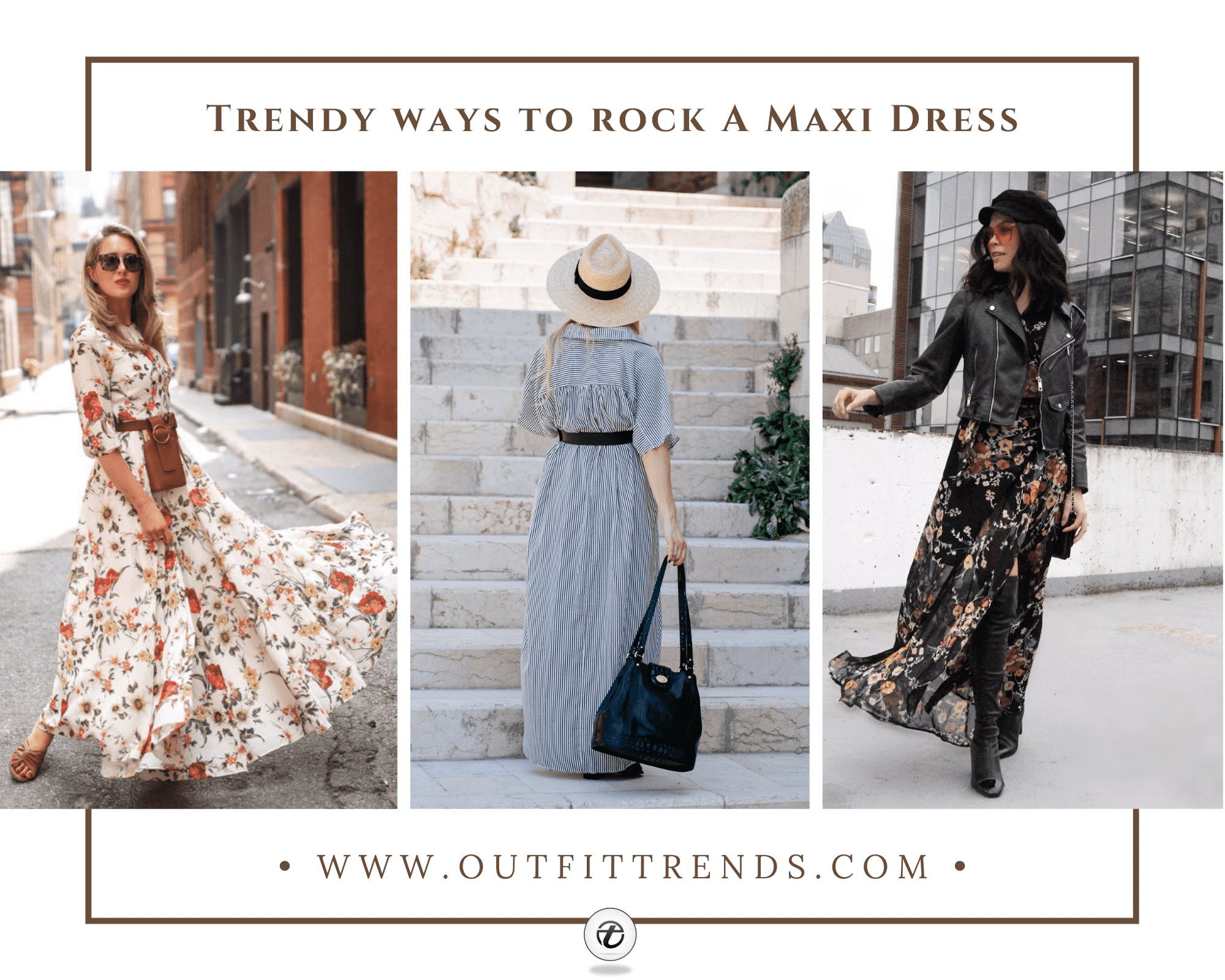 maxi dress outfits for women