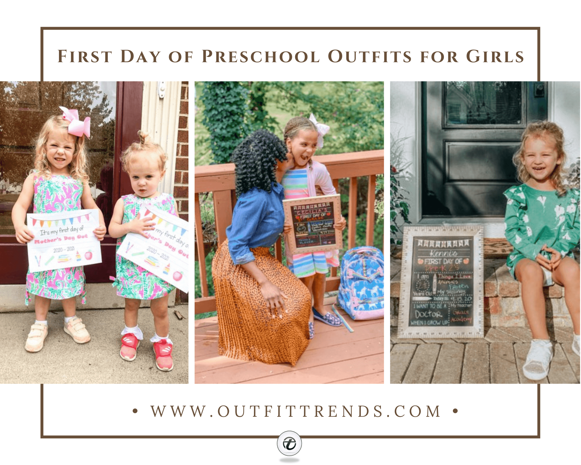 20 Cute First Day Of School Outfits for Kindergarten Girls