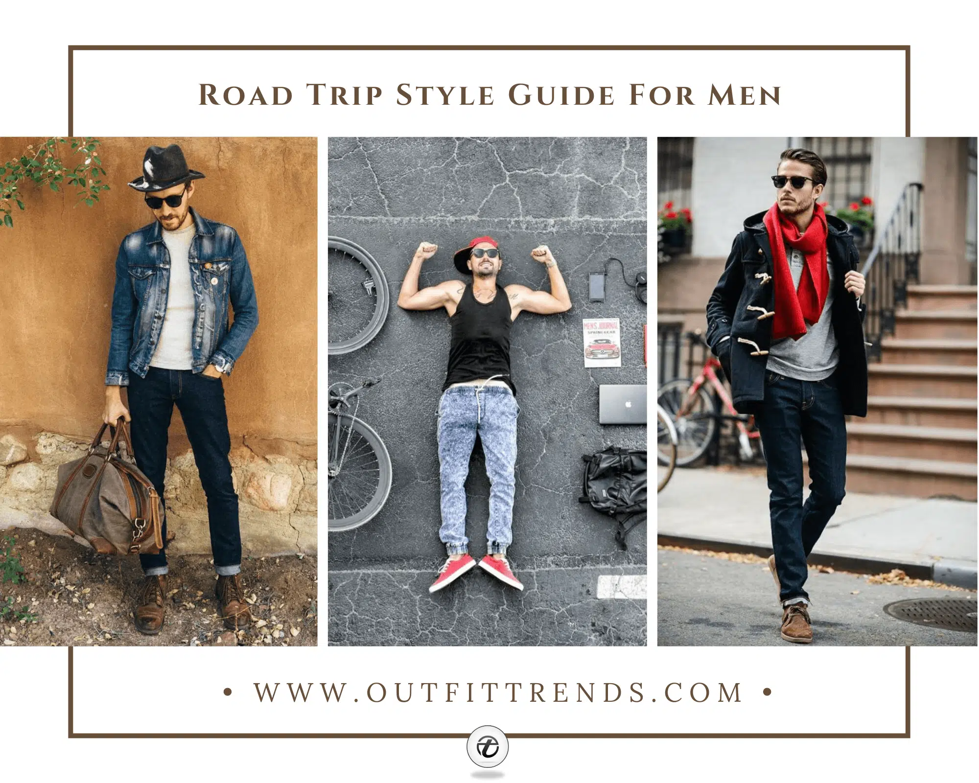 Men Road Trip Outfits-29 Ideas on What to Wear for a Road Trip