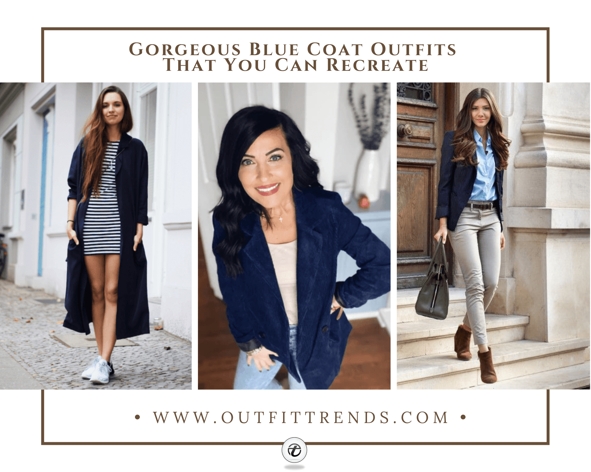 Styling Blue Coats | 25 Outfits to Wear with Navy Blue Coats