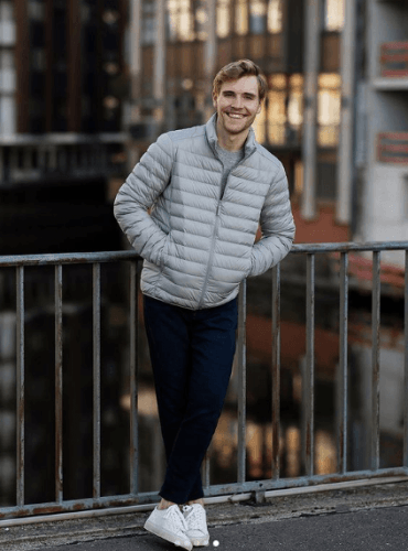 puffer jacket outfits for men