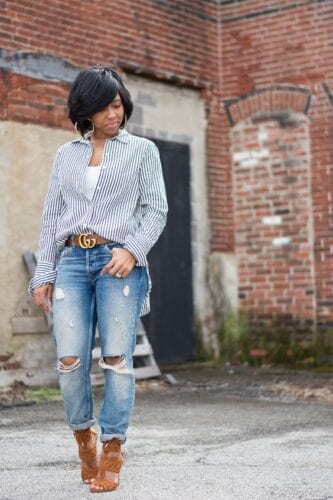Top and Jeans