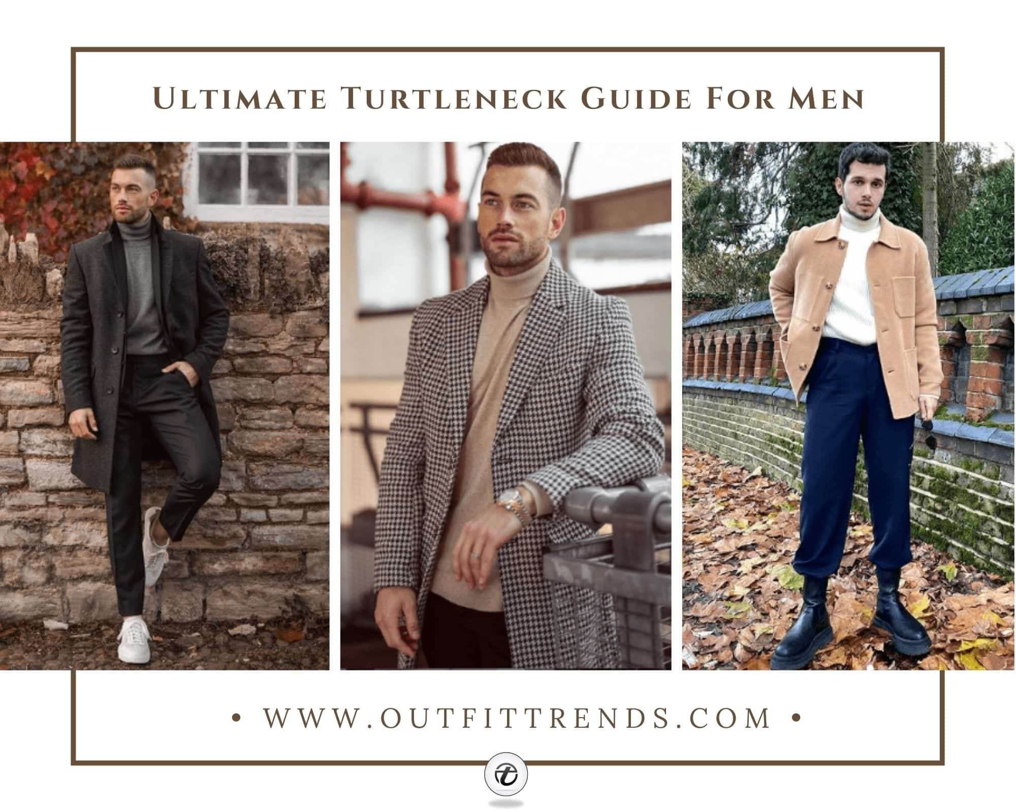 men turtleneck outfits