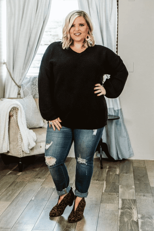 Black Sweater Outfits | 18 Ways to Style a Black Sweater