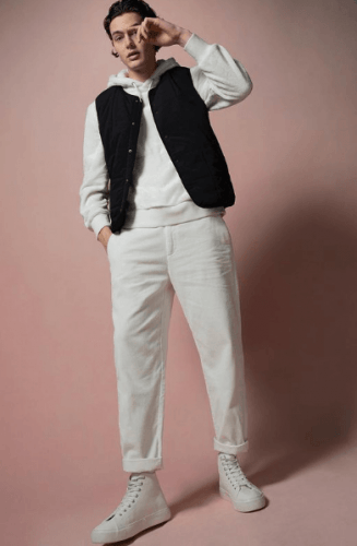 monochrome outfits for men