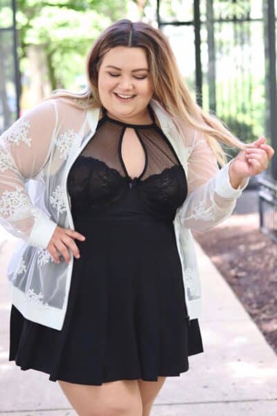 bralette outfits for plus size