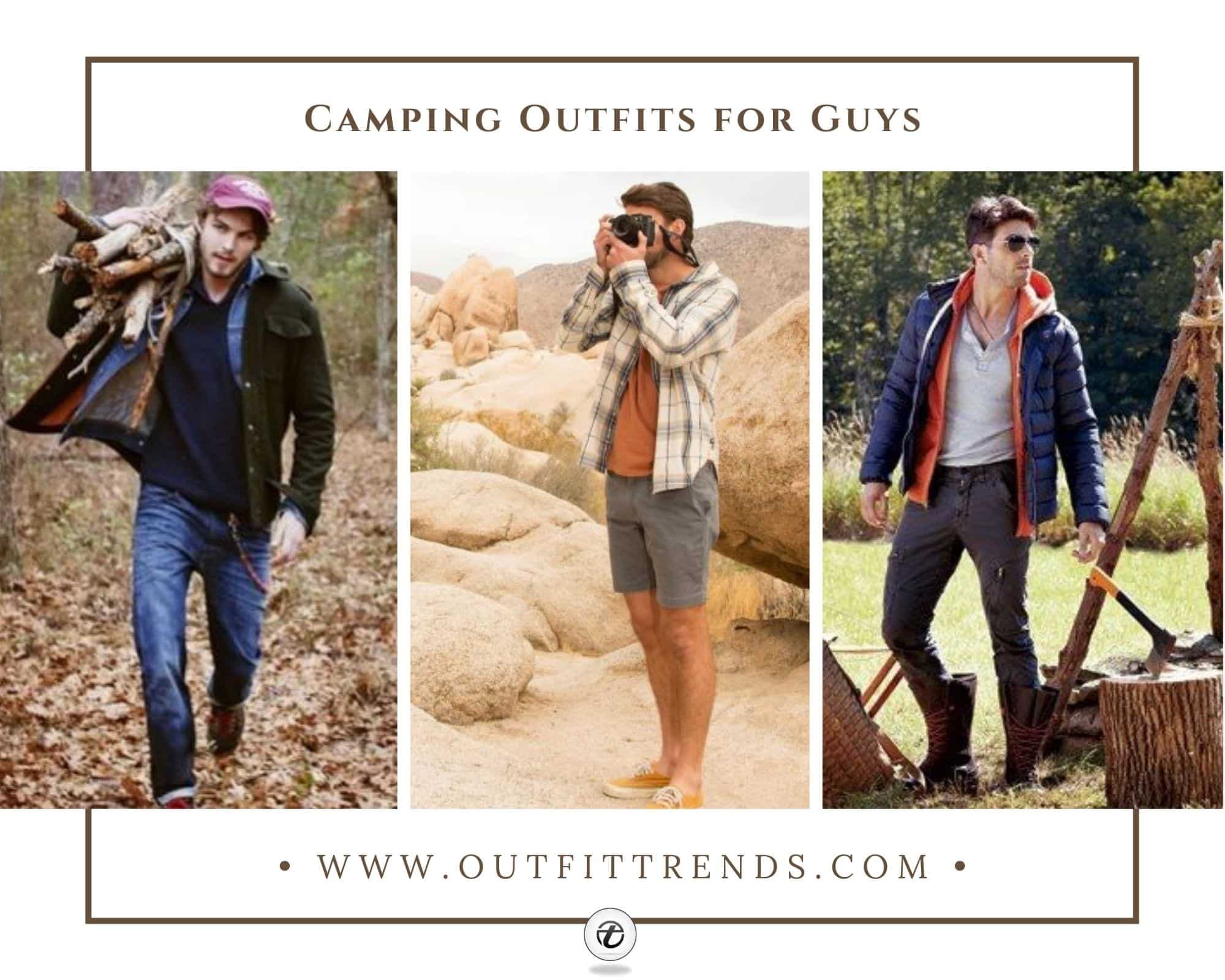 camping outfits for men