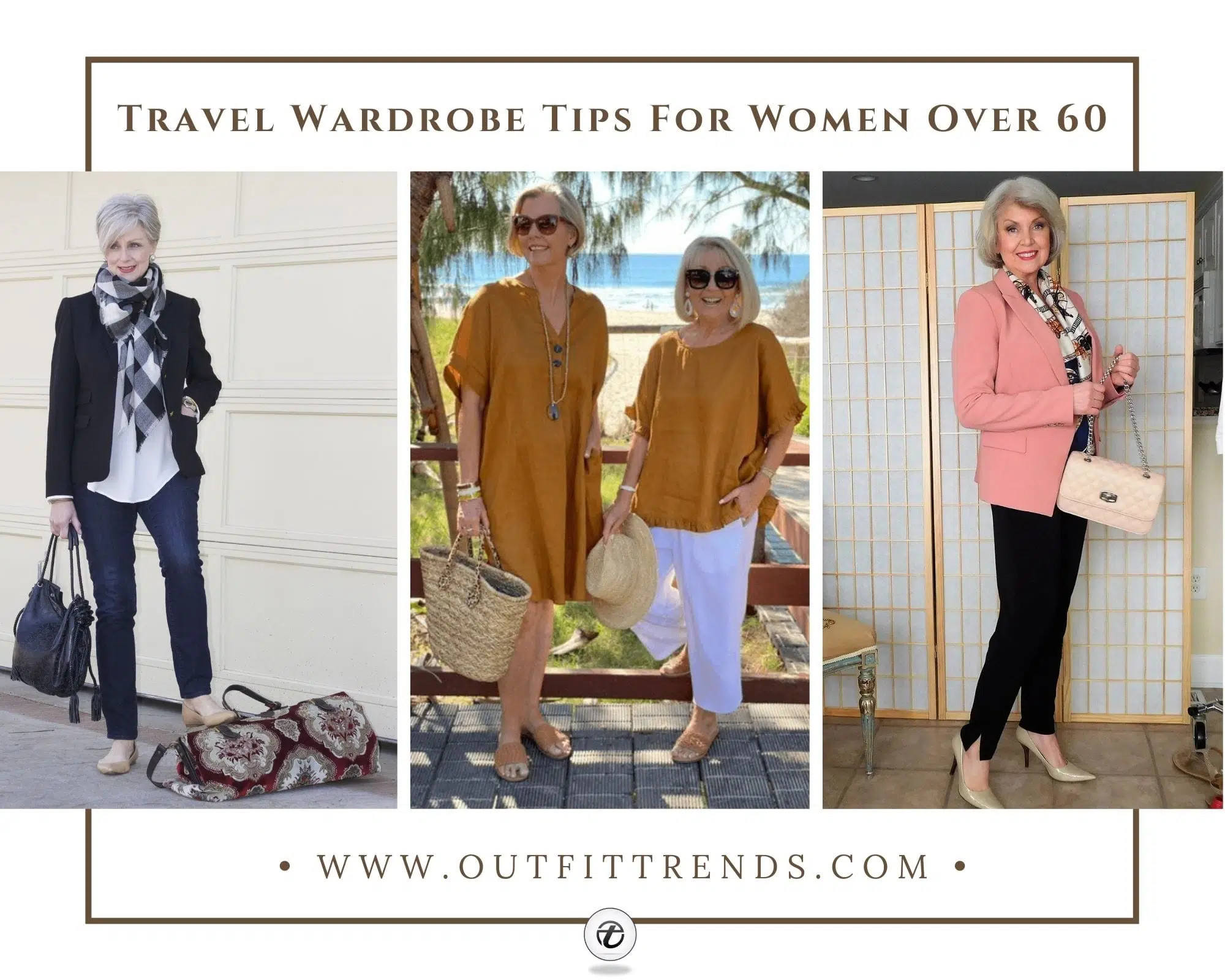 10 Comfortable Travel Outfits For Women Over 60