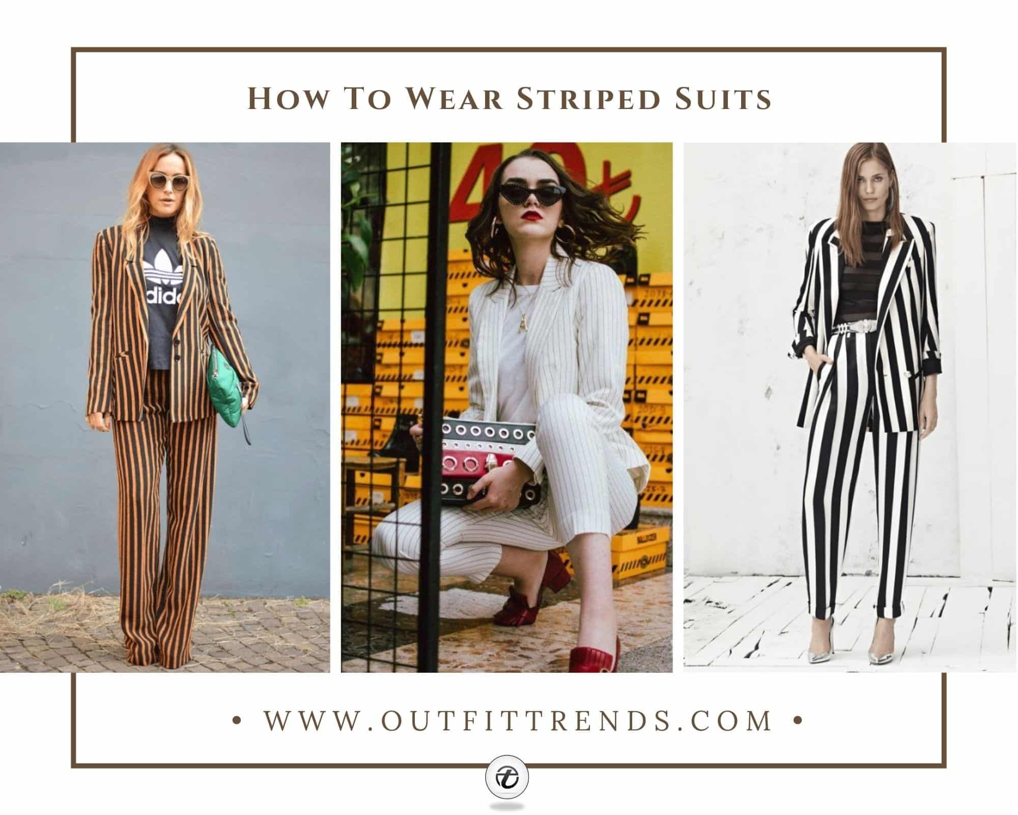 Striped Suits for Women – 17 Ways to Style a Pinstripe Suit