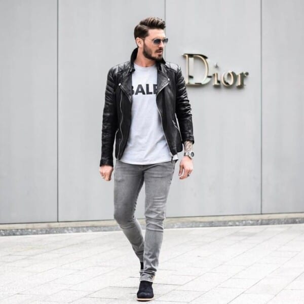 How To Wear Grey Jeans for Men ? 20 Outfit Ideas