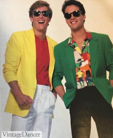 80s fashion for men