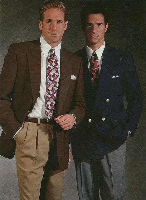 80s fashion for men