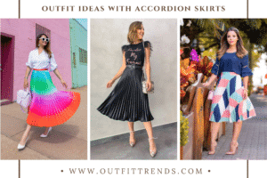 Accordion Skirt Outfits – 36 Outfits Ideas to Wear Accordion Skirts