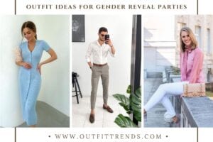 48 Beautiful Gender Reveal Outfits for Guests to Wear