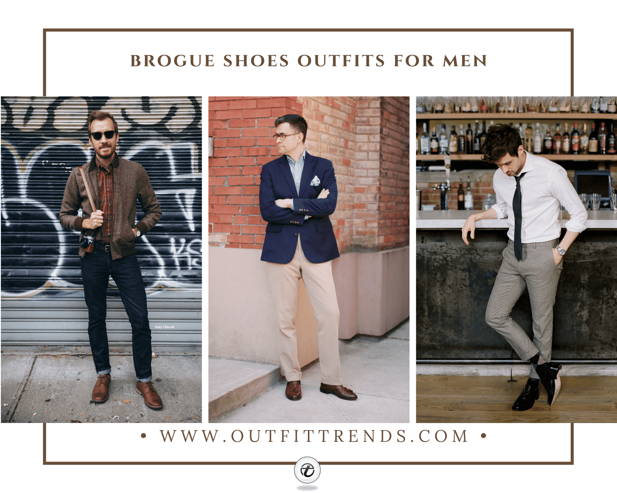 how to style brogues for men