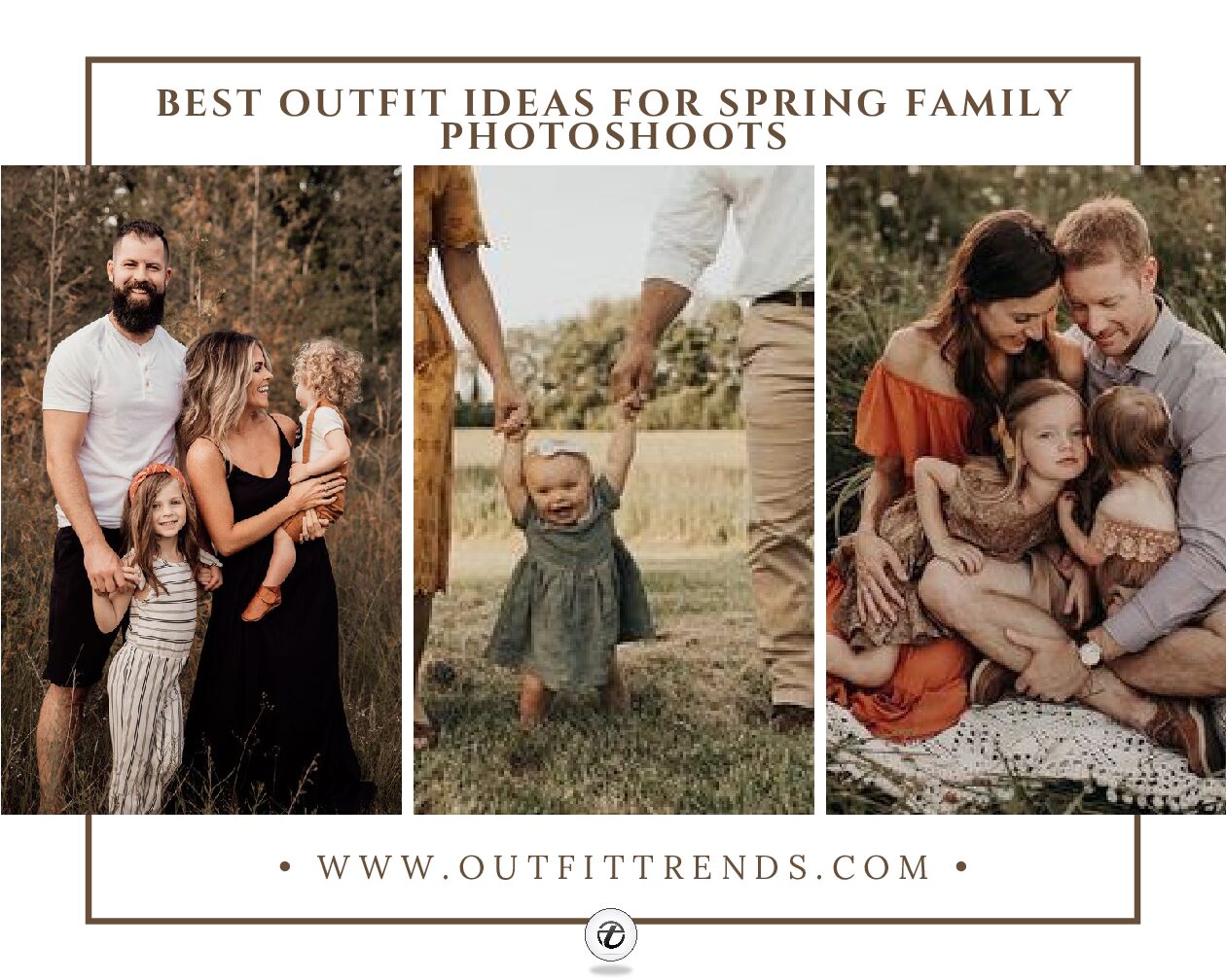 20 Best Spring Family Photoshoot Outfits to Try in 2021