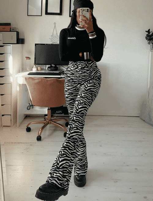 How to Wear Zebra Print Pants? 22 Outfits with Zebra Pants