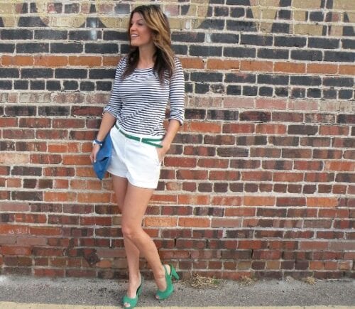Women's Outfits with Green Shoes-13 Ways to Wear Green Shoes's outfits with Green shoes: