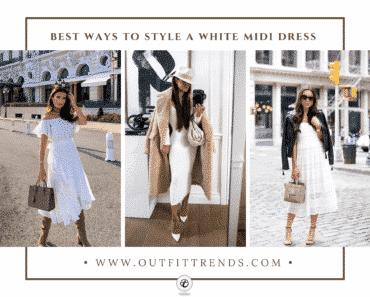 White Midi Dress Outfits-38 Ways to Style a White Midi Dress