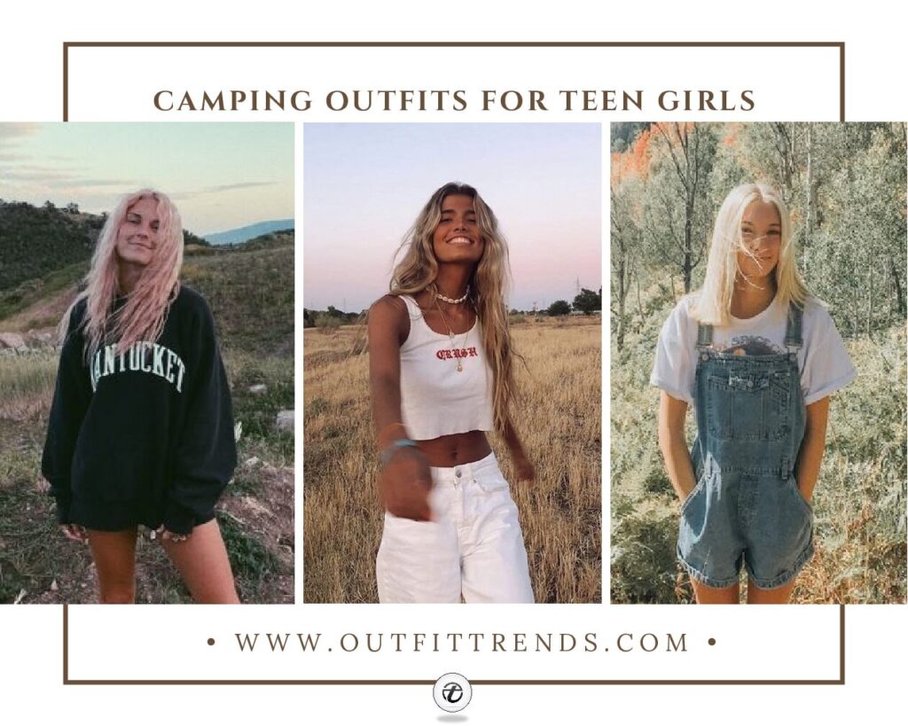 20 Cutest Summer Camping Outfits for Teen Girls