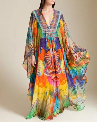 Colorful kaftan