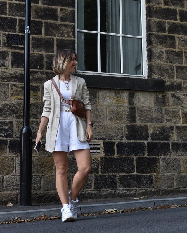 Casual Blazer with Shorts Outfits