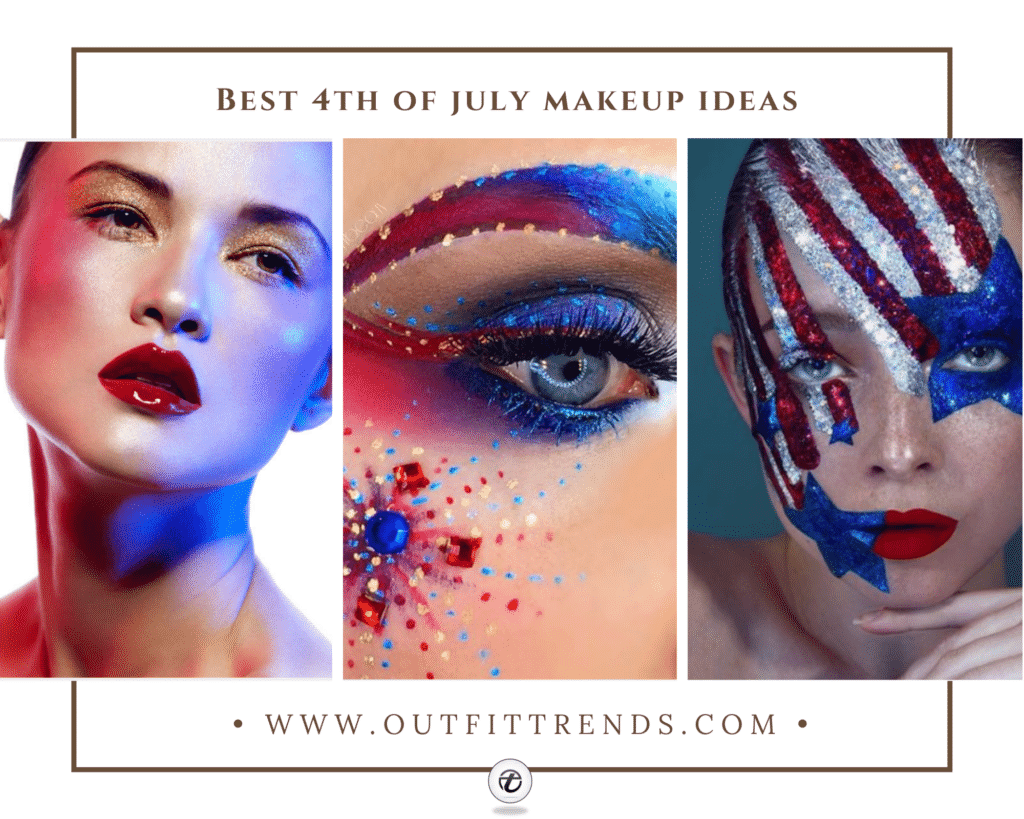 4th of July makeup ideas