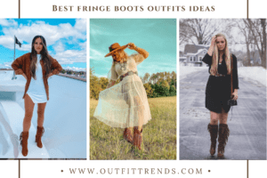Fringed Boots Outfits - 20 Ideas On How To Wear Them?