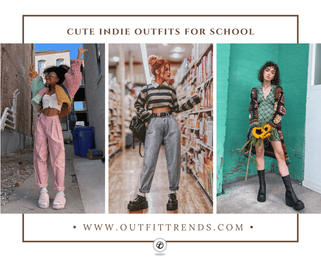Indie School Outfits for Girls