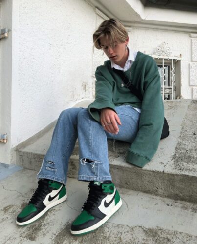 How To Wear Green Shoes For Guys 9