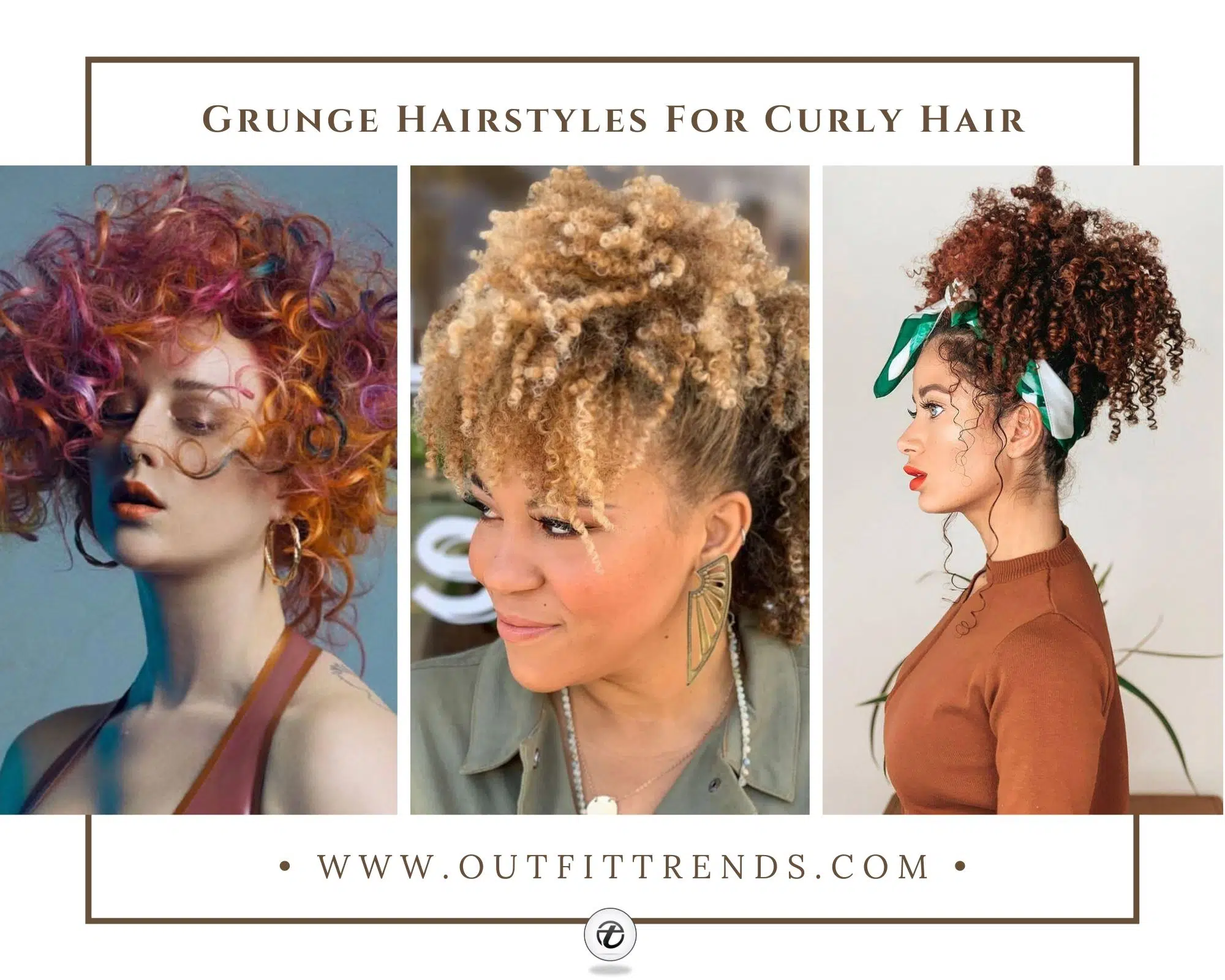 Grunge Hairstyles For Curly Hair