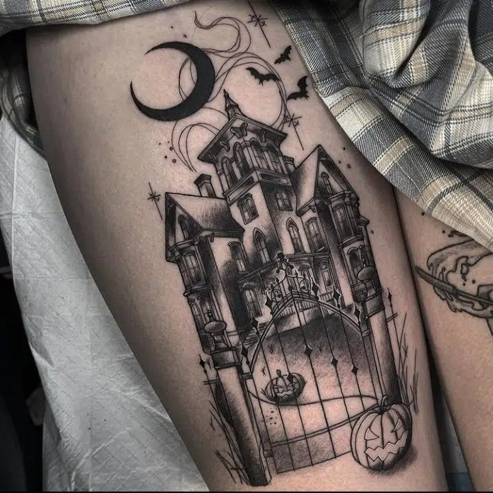 halloween inspired tattoos