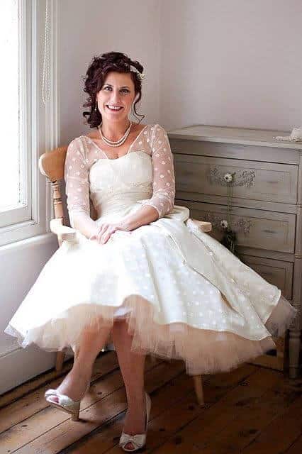 vintage  bridal dress