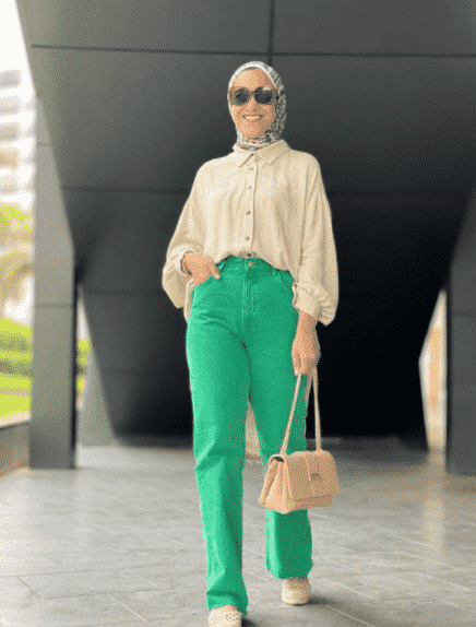 green jeans outfits 1