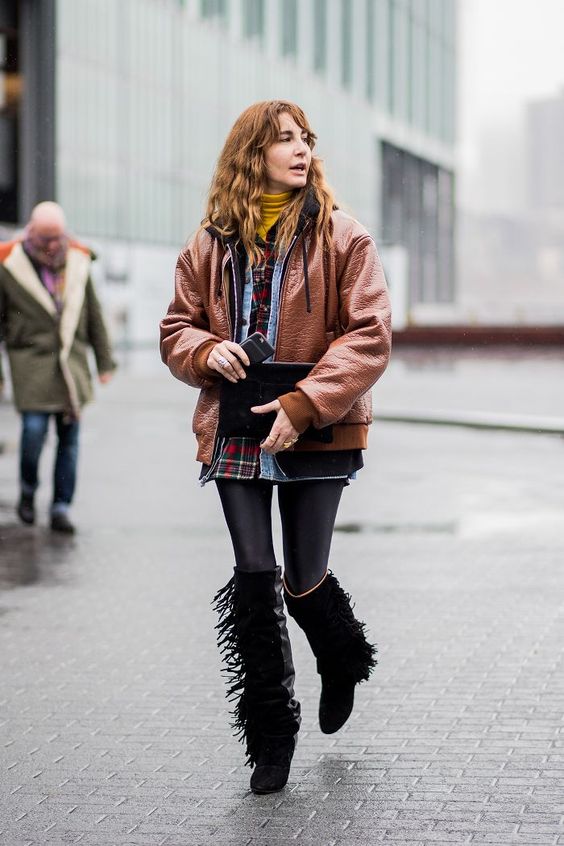 fringe boots outfits