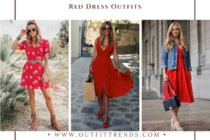 Red Dress Outfits - 20 Best Ways How To Wear A Red Dress?