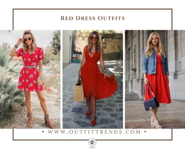 Red Dress Outfits – 20 Best Ways How To Wear A Red Dress?