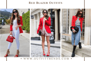 How To Wear A Red Blazer – 20 Chic Ways To Wear A Red Blazer
