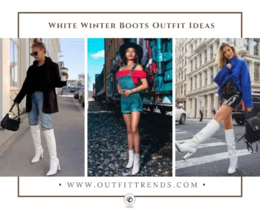 20 Best White Boot Outfit Ideas for Winter